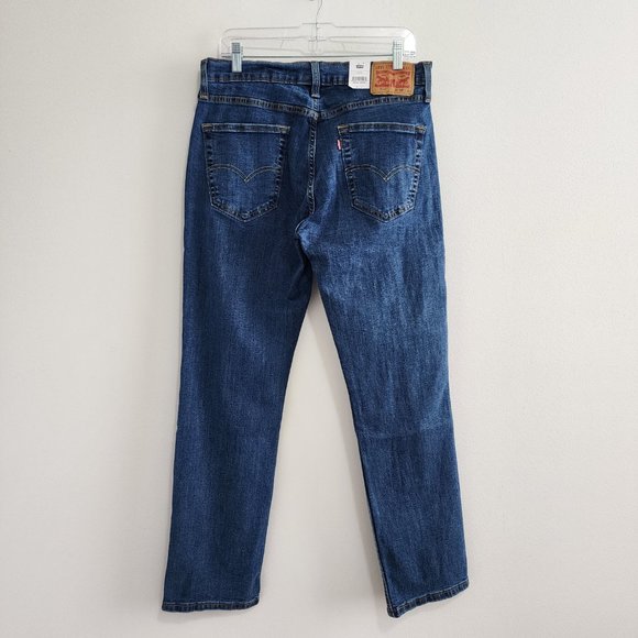 NWT Levi’s 514 Straight Jeans Mens 32x32  Blue Medium Wash - Picture 2 of 6